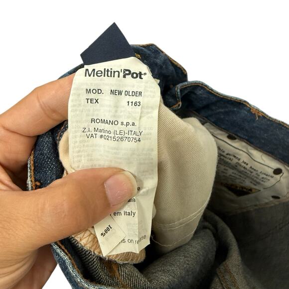 Meltin Pot New Older Denim Straight Jeans Blue Womens Size 29 NWOT - Picture 10 of 10